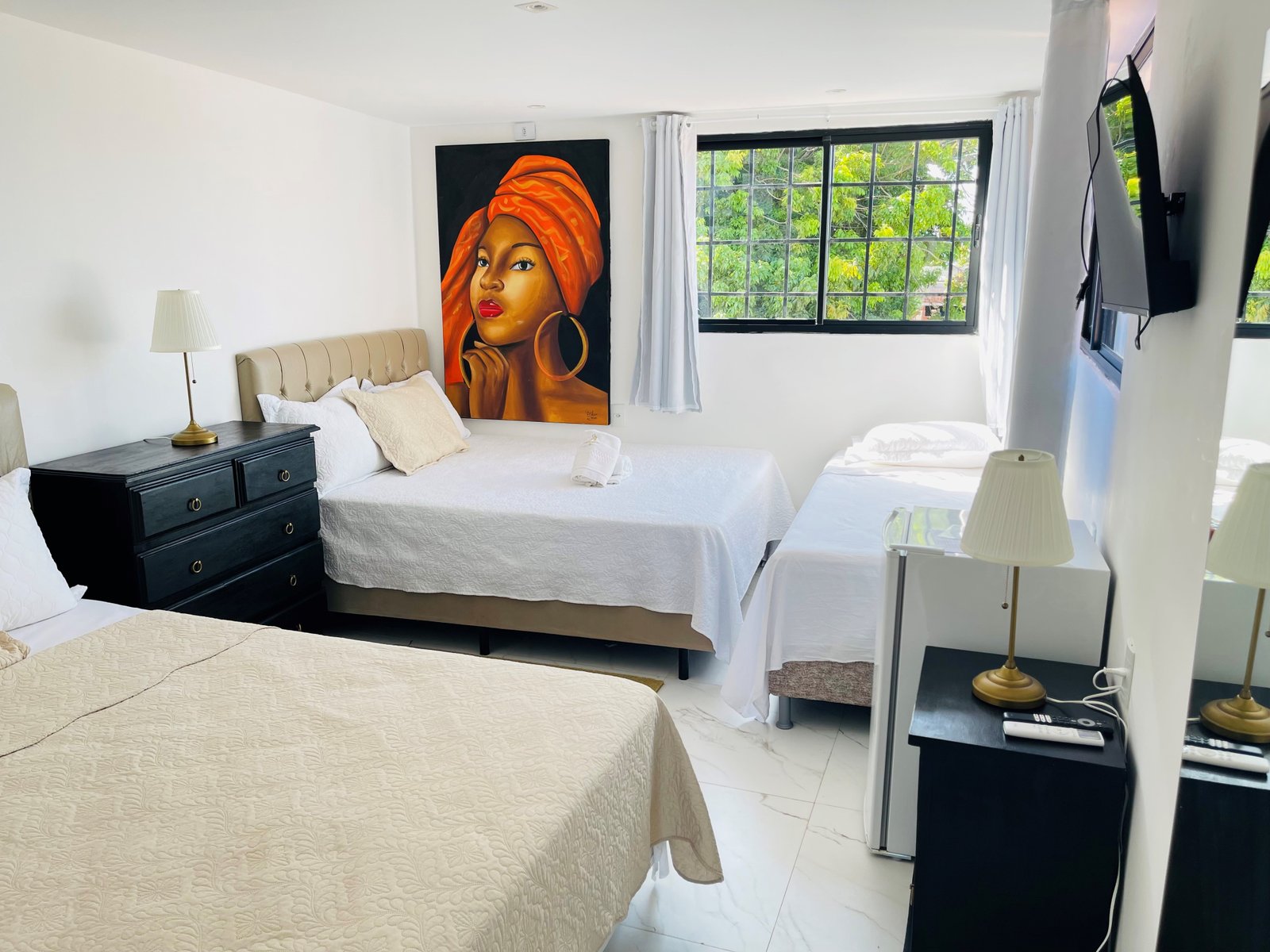 Suíte Quíntupla Deluxe com Vista para o Mar